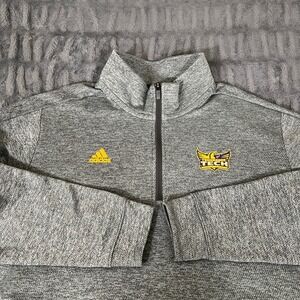 Adidas Mens Tennessee Tech Golden Eagles 1/4 Zip Pullover Gray XL AM533